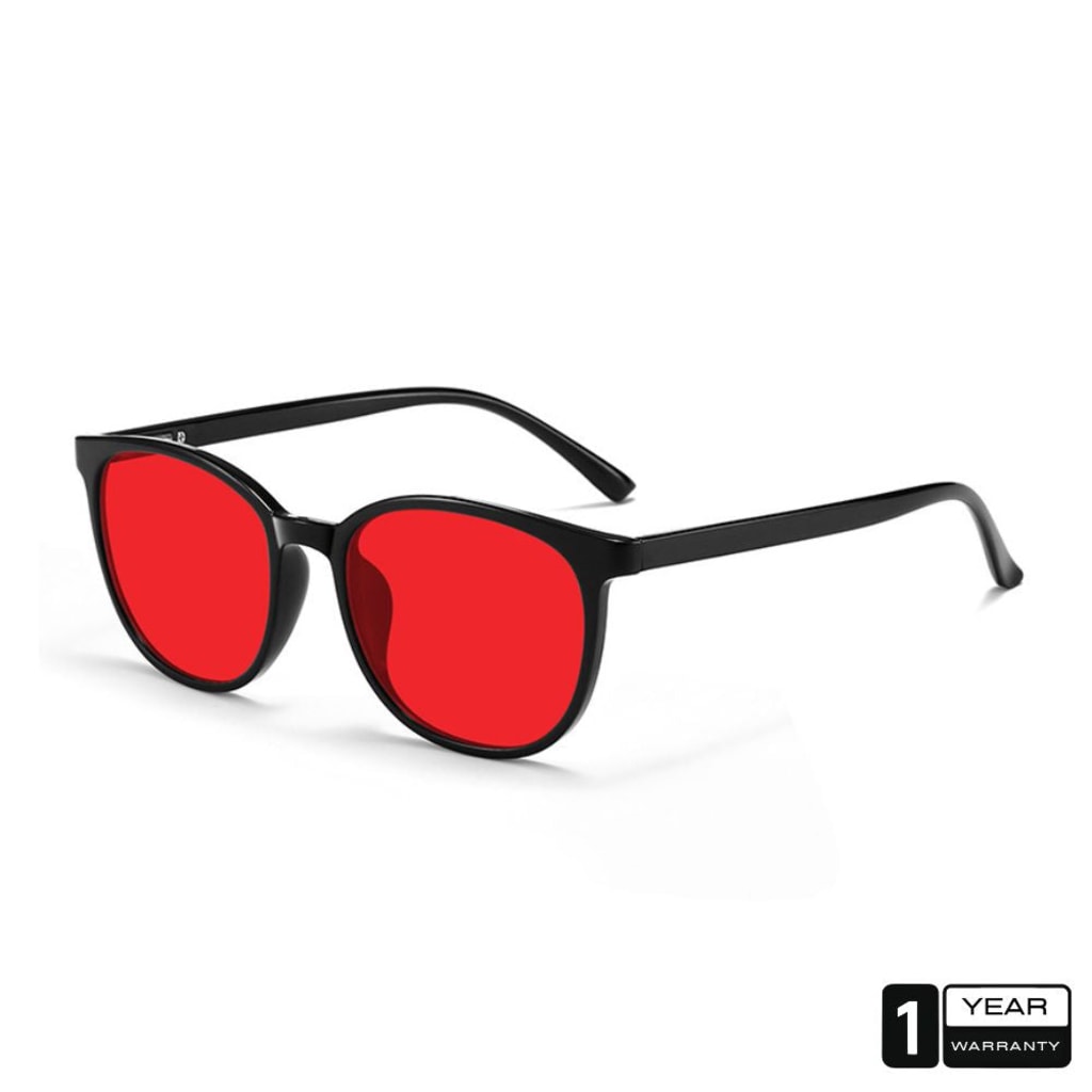 Flow State Unisex Red Lens Blue Light Glasses